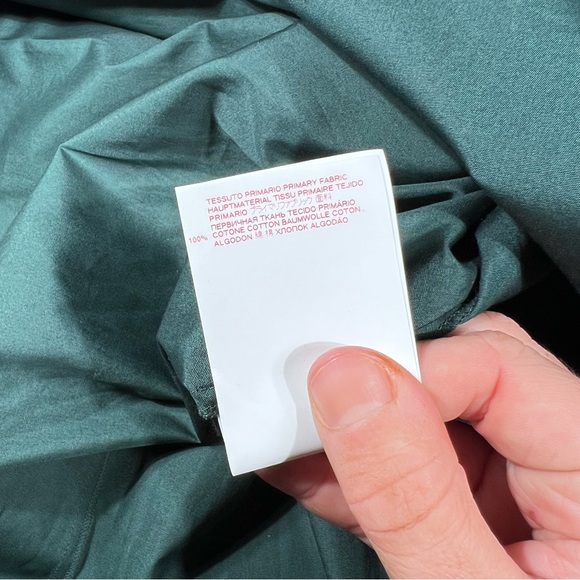 Marni Cotton Poplin Sleeveless Dress Emerald - Picture 9 of 11